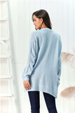 Cable-Knit Open Front Long Sleeve Cardigan - Trendsi - Flyclothing LLC