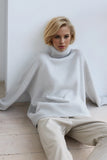 Basic Bae Turtleneck Dropped Shoulder Long Sleeve Sweater - ShopBasicbae - Flyclothing LLC