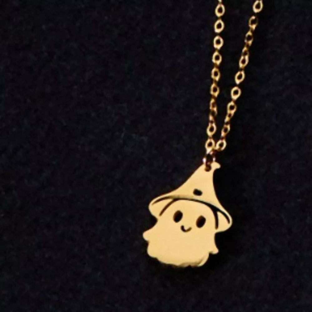Halloween Ghost Pendant Necklace - Trendsi - Flyclothing LLC
