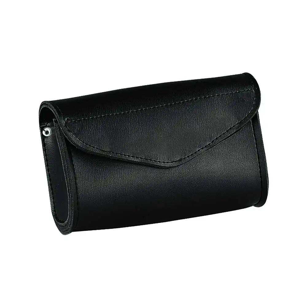 Black - PVC 1-Pocket Windshield Bag - Unik Just for Bikers - Flyclothing LLC