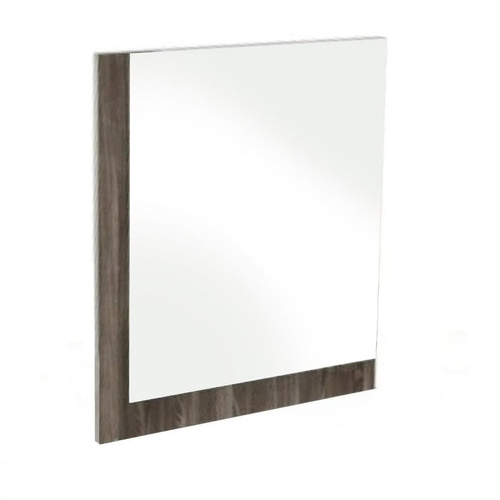 41" Ebony Framed Dresser Mirror - Homeroots