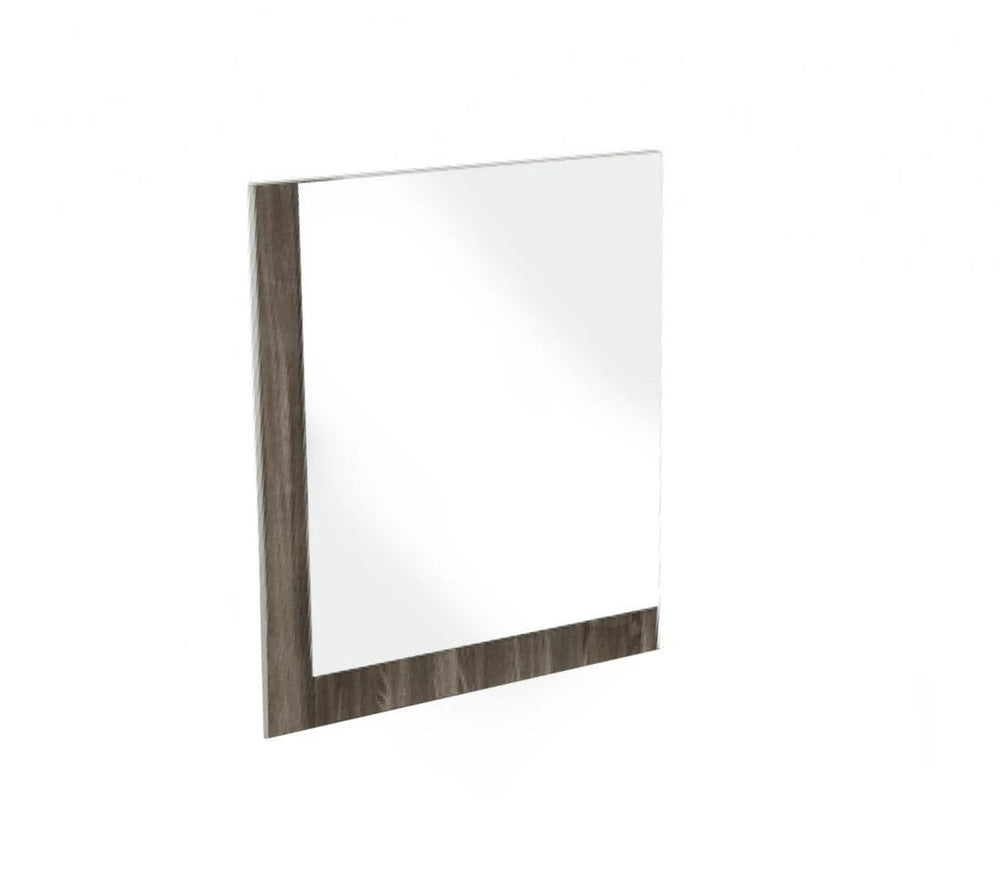 41" Gray Framed Dresser Mirror - Homeroots