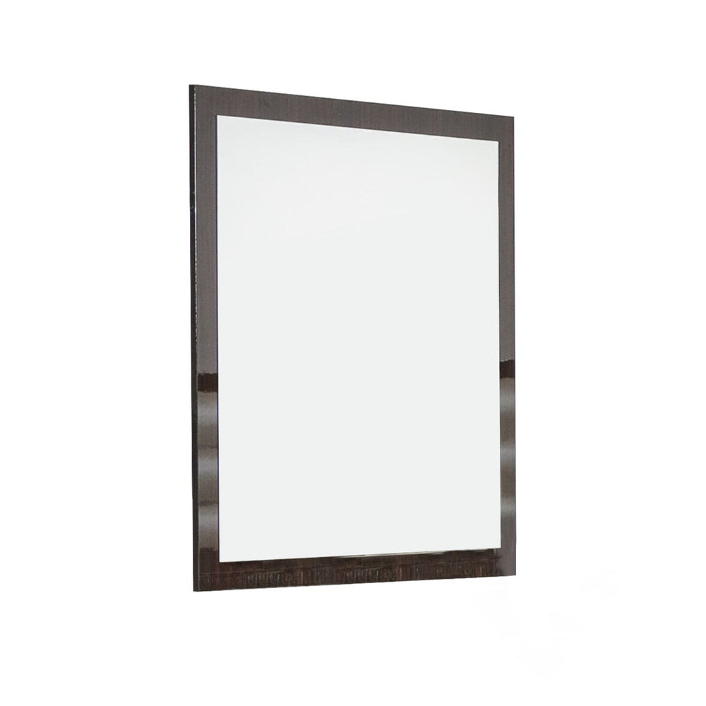 41" Ebony Framed Dresser Mirror - Homeroots