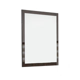 41" Ebony Framed Dresser Mirror - Homeroots