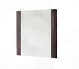 41" Gray Framed Accent Mirror - Homeroots - Flyclothing LLC