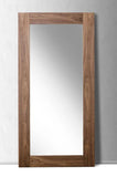 79" Brown Framed Full Length Hanging Mirror - Homeroots - Flyclothing LLC