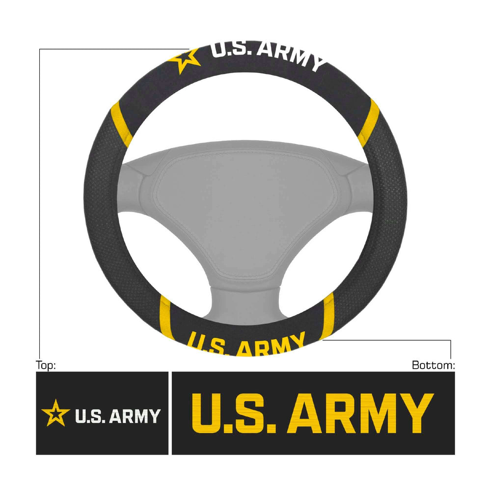 ARMY Steering Wheel Cover - Logo Brands - Flyclothing LLC