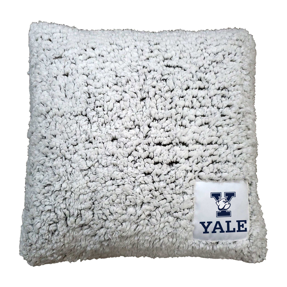 Yale Campus Colors Frosty Throw Pillow - Logo Brands - Flyclothing LLC