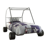 Steel Twin Gunmetal Bed - Homeroots - Flyclothing LLC