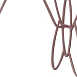 22" Lilac And White Rectangular Nightstand With Top - Homeroots - Flyclothing LLC