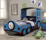 Steel Twin Red White and Blue Bed - Homeroots - Flyclothing LLC