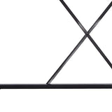 48" Brown and Black Computer Desk - Homeroots - Flyclothing LLC