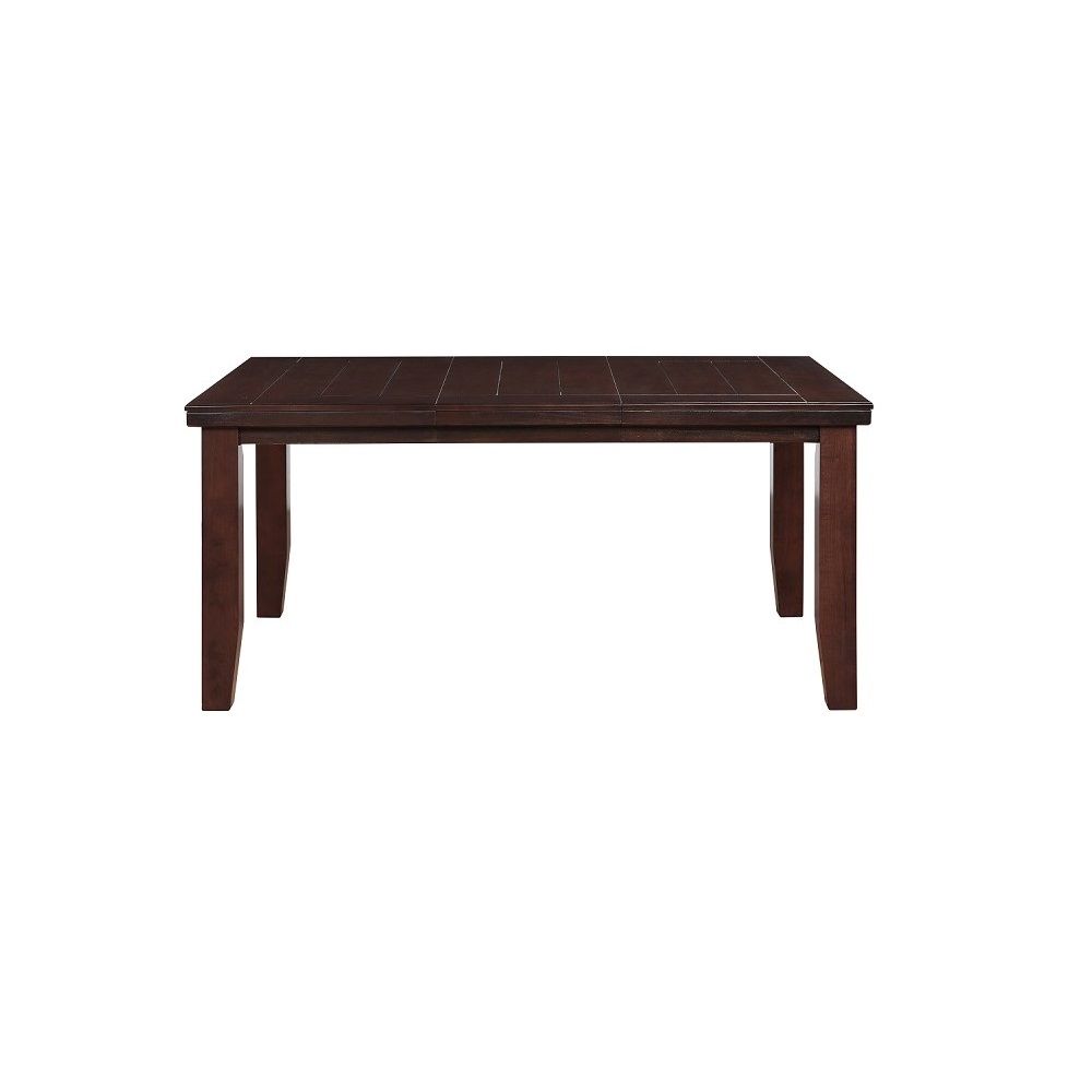 48" Dark Brown Solid Manufactured Wood Dining Table - Homeroots - Flyclothing LLC