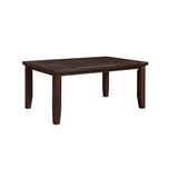 48" Dark Brown Solid Manufactured Wood Dining Table - Homeroots - Flyclothing LLC