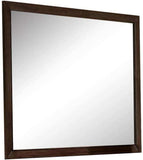 Espresso Wooden Rectangular Vanity Mirror - Homeroots - Flyclothing LLC