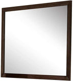 Espresso Wooden Rectangular Vanity Mirror - Homeroots - Flyclothing LLC