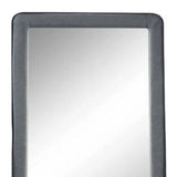 36" Light Gray Framed Mirror - Homeroots - Flyclothing LLC