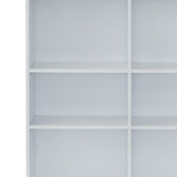 47" White Rectangular Manufactured Wood Bar Table - Homeroots