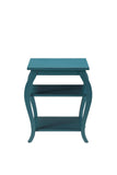 Pop Of Color Bow Leg Square End Or Side Table - Homeroots - Flyclothing LLC