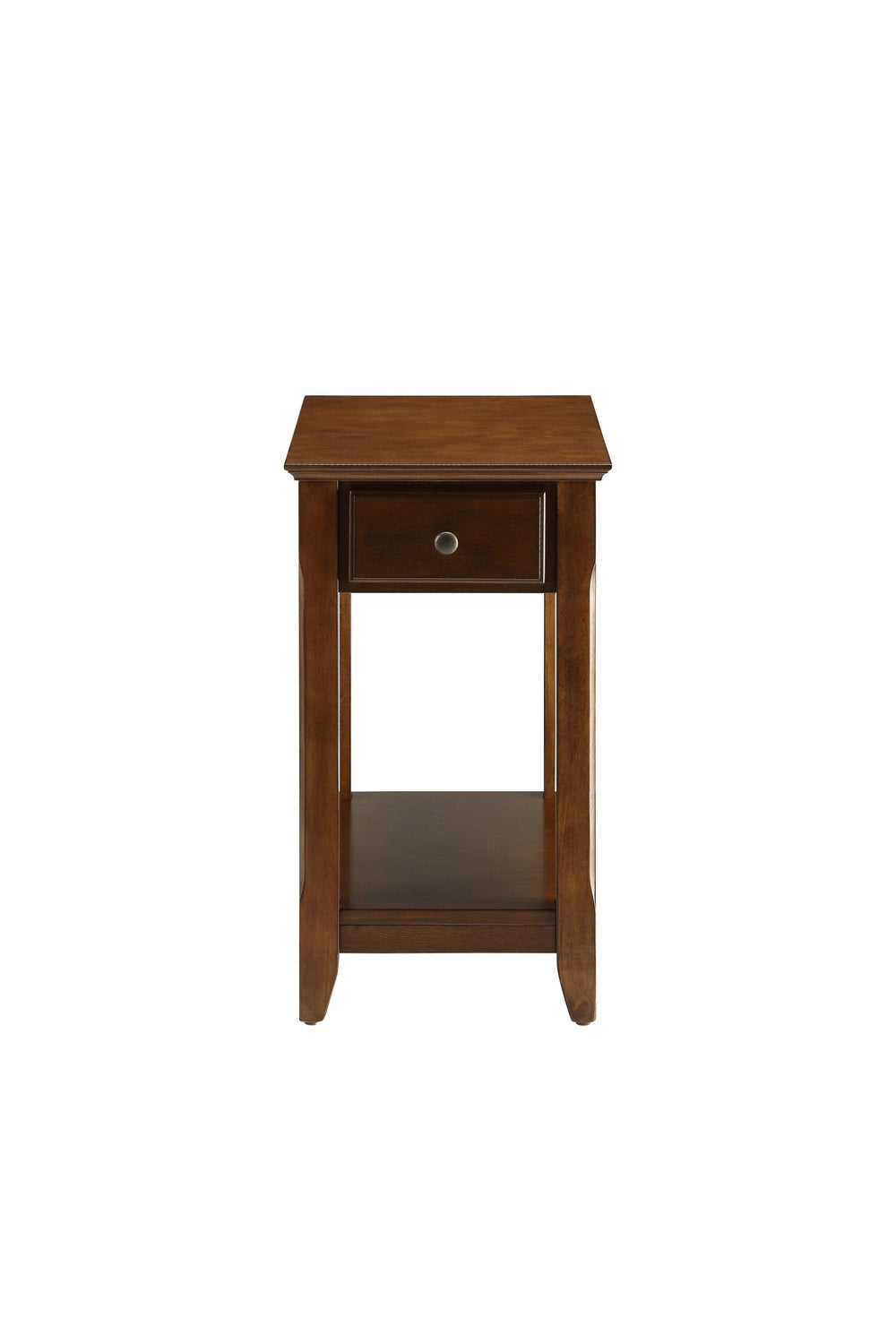 23" Brown Solid Wood End Table - Homeroots