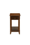 23" Brown Solid Wood End Table - Homeroots