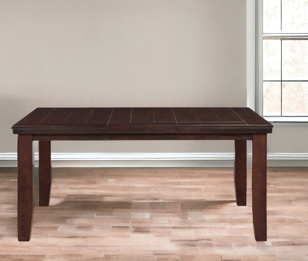 48" Dark Brown Dining Table - Homeroots - Flyclothing LLC
