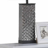 23" White Two Drawers Mirrored Nightstand - Homeroots - Flyclothing LLC