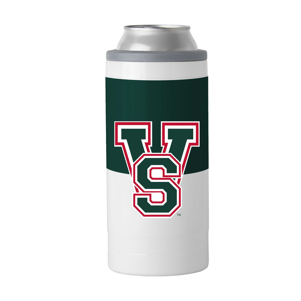 Miss Valley St 12oz Colorblock Slim Can Coolie - Logo Brands - Flyclothing LLC