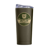 Butler 20oz Olive Badge Powder Coat Tumbler - Logo Brands - Flyclothing LLC