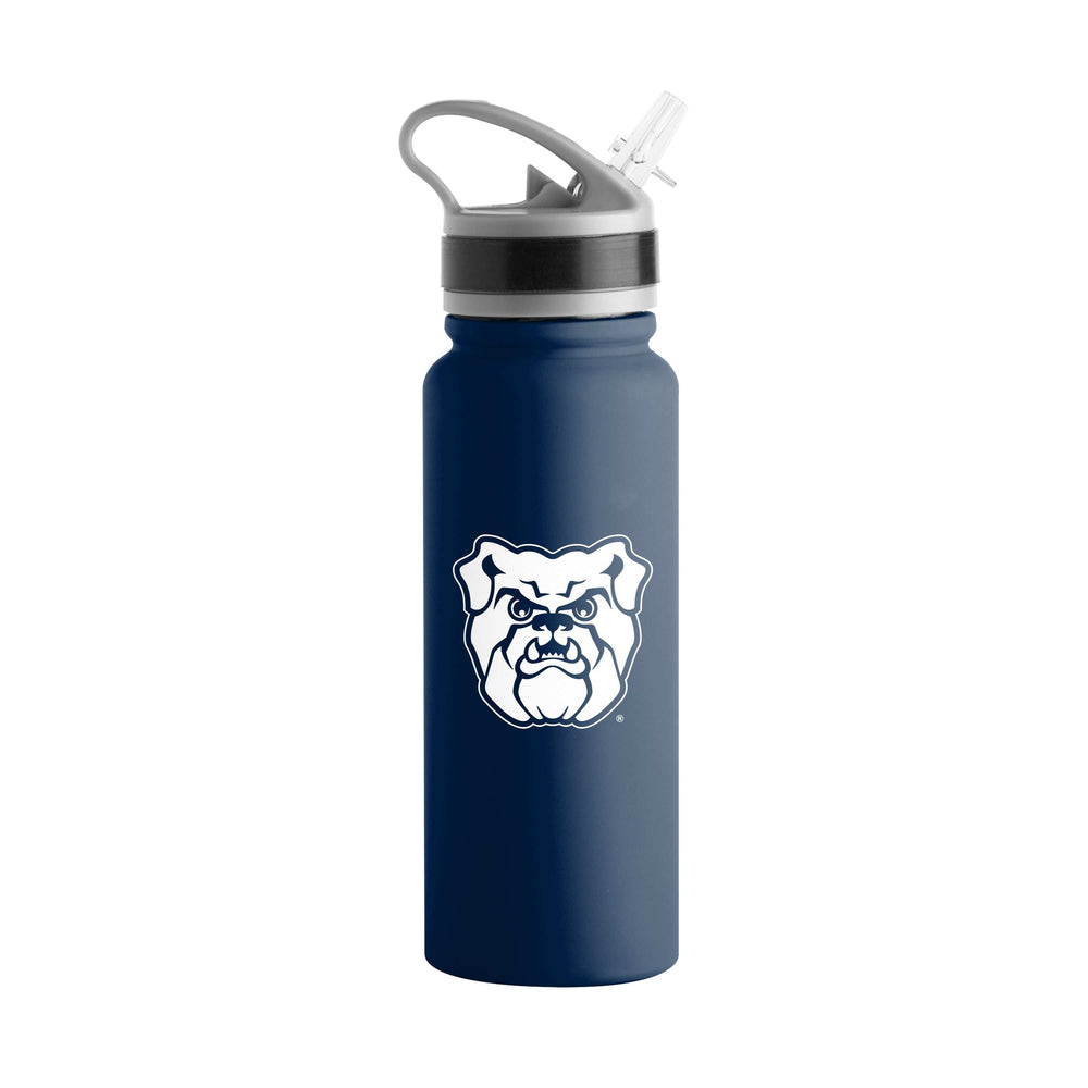 Butler 25oz Campus Color Letterman Stainless Single Wall Flip Top Bottle - Logo Brands - Flyclothing LLC
