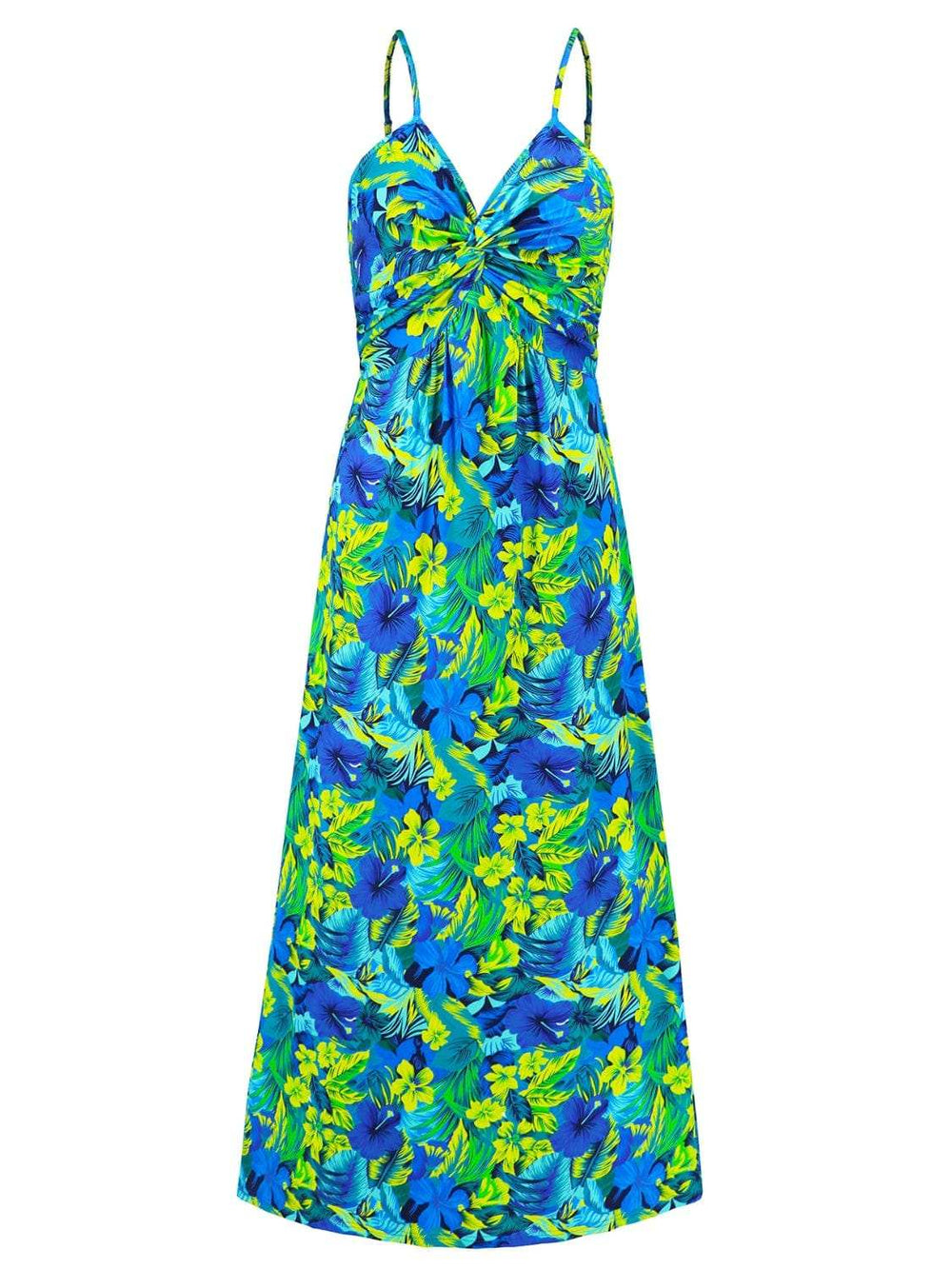 Twisted Printed V-Neck Cami Dress - Trendsi - Flyclothing LLC