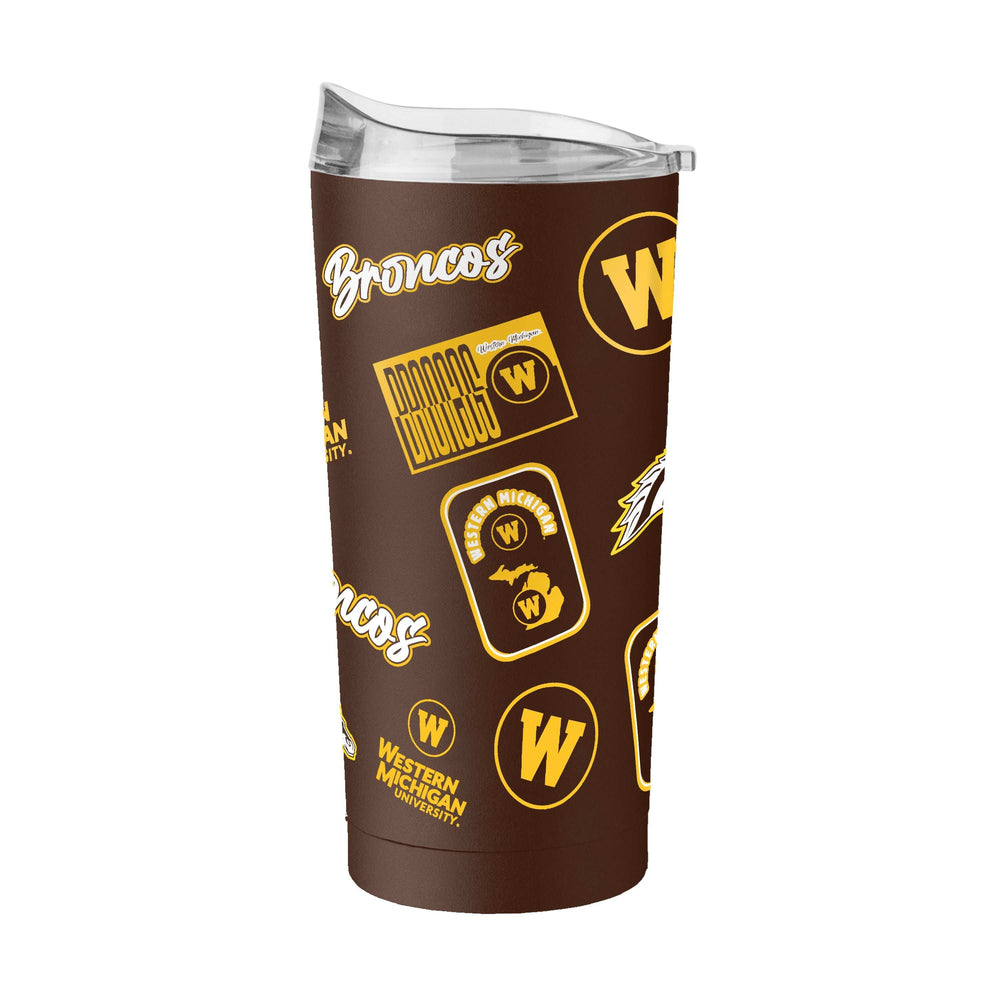 Western Michigan 20oz Dreamweave Powder Coat Tumbler - Logo Brands - Flyclothing LLC