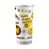 Western Michigan 20oz Native Stainless Tumbler - Logo Brands - Flyclothing LLC