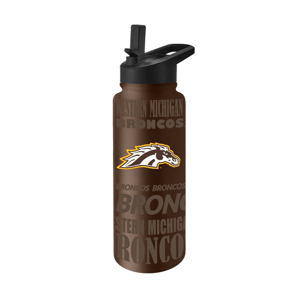 Western Michigan 34oz Replay Quencher Bottle - Logo Brands - Flyclothing LLC