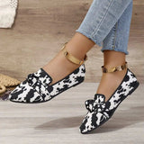 Mesh Point Toe Flat Slip-Ons - Trendsi - Flyclothing LLC