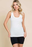Culture Code Full Size Ribbed Scoop Neck Tank - Trendsi - Flyclothing LLC
