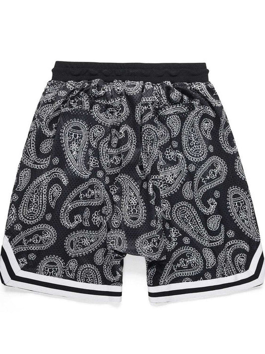 Men's Drawstring Printed Shorts - Trendsi - Flyclothing LLC