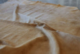 6' X 7' Golden Honey Exotic Cowhide Area Rug - Homeroots - Flyclothing LLC