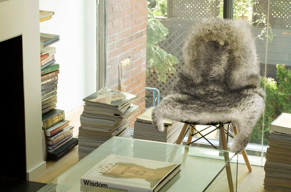 Gradient Grey Animal Print Area Rug - Homeroots - Flyclothing LLC