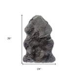 Grey Animal Print Area Rug - Homeroots - Flyclothing LLC