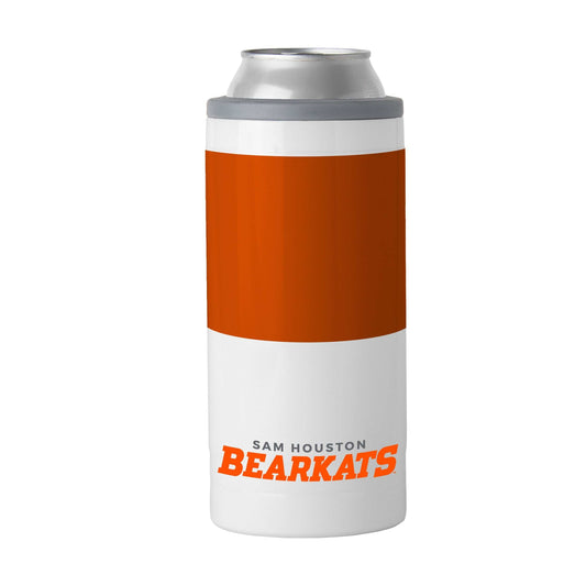 Sam Houston State 12oz Colorblock Slim Can Coolie - Logo Brands - Flyclothing LLC