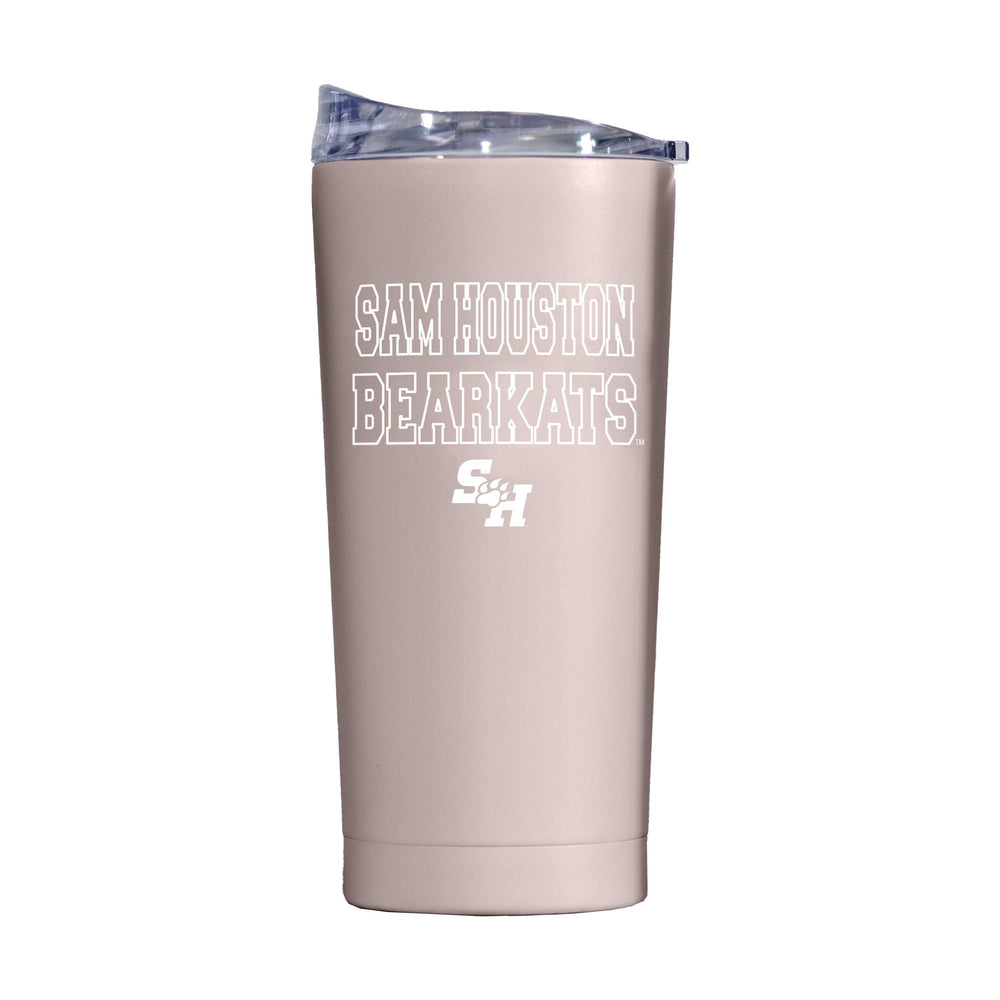 Sam Houston State 20oz Dusk Stencil Powder Coat Tumbler - Logo Brands - Flyclothing LLC
