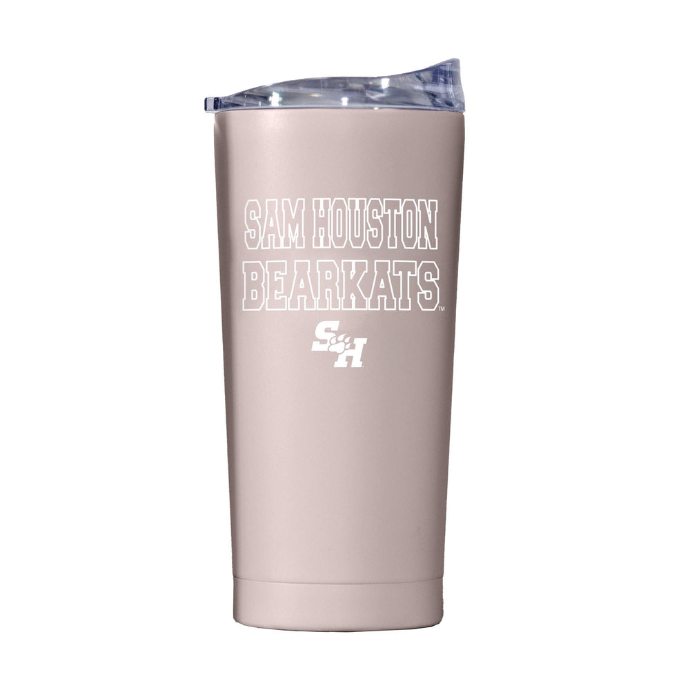 Sam Houston State 20oz Dusk Stencil Powder Coat Tumbler - Logo Brands - Flyclothing LLC