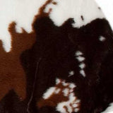 4' X 5' Faux Cow Hide Brown And White Area Rug - Homeroots - Flyclothing LLC