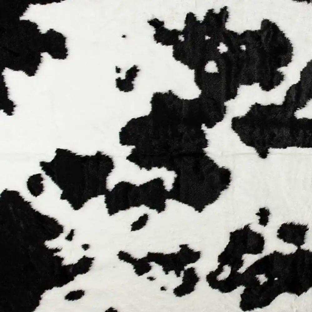 5' X 8' Black and White Hand Knotted Area Rug - Homeroots - Flyclothing LLC