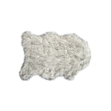 2' X 3' Gray Faux Sheepskin Shag Washable Area Rug - Homeroots - Flyclothing LLC