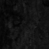 2' X 3' Black Faux Fur Animal Print Area Rug - Homeroots - Flyclothing LLC