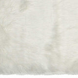 5' X 8' Off White Faux Fur Flokati Area Rug - Homeroots - Flyclothing LLC