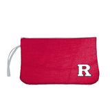 Rutgers Crosshatch Wristlet - Logo Brands - Flyclothing LLC