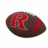 Rutgers Team Stripe Official-Size Composite Football - Logo Brands - Flyclothing LLC